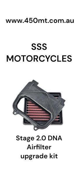 CFMOTO 450MT PERFORMANCE AIR FILTER SYSTEM.