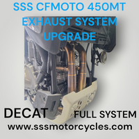 CFMOTO 450MT SSS EXHAUST SYSTEM AND ECU PACKAGE