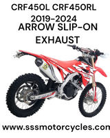 CRF450L CRF450RL 2019-2025 ARROW SLIP-ON EXHAUST
