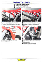 CRF450L CRF450RL 2019-2025 ARROW SLIP-ON EXHAUST