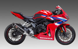 CBR650F 14-18/CB650F 18/CBR650R 19-25 Race R-77 Stainless Full Exhaust, w/ Carbon Fiber Muffler