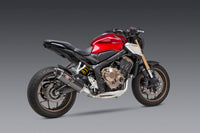 CBR650F 14-18/CB650F 18/CBR650R 19-25 Race R-77 Stainless Full Exhaust, w/ Carbon Fiber Muffler
