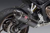 CBR650F 14-18/CB650F 18/CBR650R 19-25 Race R-77 Stainless Full Exhaust, w/ Carbon Fiber Muffler