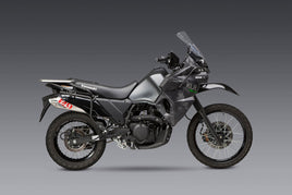 YOSHIMURA  KLR650 2022-25 Race RS-2 Stainless Slip-On Exhaust, w/ Stainless Muffler