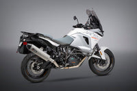 1090/1190/1290 Adventure RS-4 Stainless Slip-On Exhaust, w/ Stainless Muffler