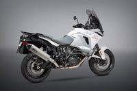 1090/1190/1290 Adventure RS-4 Stainless Slip-On Exhaust, w/ Stainless Muffler