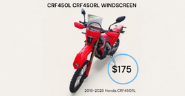 CRF450L CRF450RL WINDSCREEN