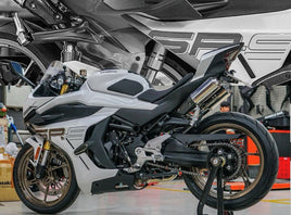 VANDEMON CFMOTO 450SRS 2023-2025 EXHAUST SYSTEM HI MOUNT