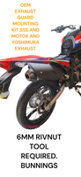 EXHAUST GUARD MOUNTING KIT CRF300