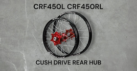 CRF450L CRF450RL WHEEL SET CUSH DRIVE HUB