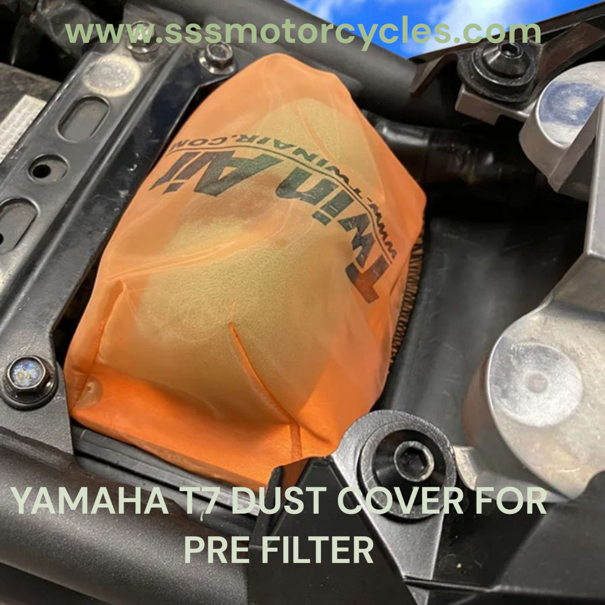 YAMAHA T7 PRE FILTER SYSTEM TWIN AIR| SSS Motorcycles