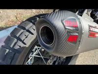 YOSHIMURA TENERE 700 21-26 RS-12 Stainless Full Exhaust, w/ Stainless Muffler