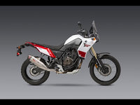 TENERE 700 21-26 RS-12 Stainless Slip-On Exhaust, w/ Stainless Muffler