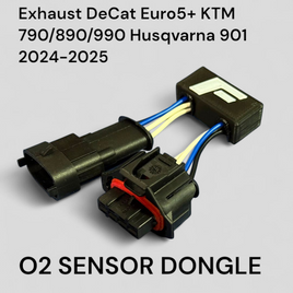 KTM890 2024-2025 HUSQVARNA 901 NORDEN O2 SENSOR DONGLE DECAT EXHAUST SOLUTION