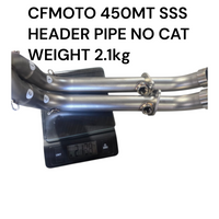CFMOTO 450MT SSS DECAT HEADER EXHAUST PIPE