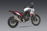 TENERE 700 21-26 RS-12 Stainless Slip-On Exhaust, w/ Stainless Muffler