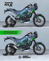 Kawasaki KLE 500 (2025–2026) Norifumi Slip-On Exhaust System