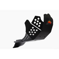 AXP Skid plate Honda CRF450L CRF450RL 2018-2026 with linkage guard - Black