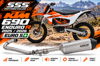 Arrow Explorer Full Exhaust System
KTM 690 Enduro R | 2025–2026 | Euro 5+