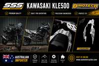 Kawasaki KLE500 Dinotech Rack System