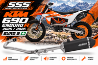 Arrow Explorer Full Exhaust System
KTM 690 Enduro R | 2025–2026 | Euro 5+