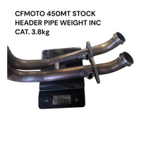 CFMOTO 450MT SSS DECAT HEADER EXHAUST PIPE