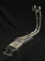 CFMOTO 450NK Stainless Steel Low Mount Vandemon Exhaust System 2023-26