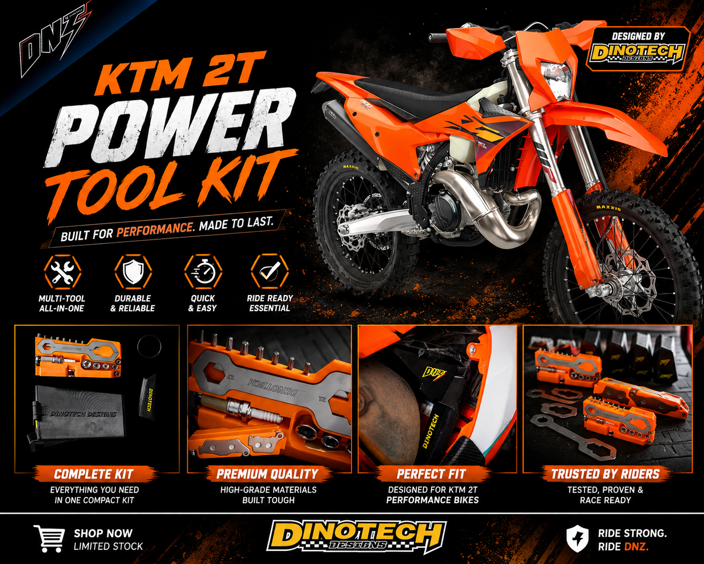 DINOTECH KTM EXC 2T Airbox Tool Kit 👌| SSS Motorcycles