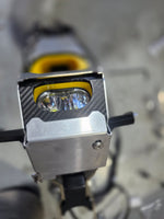 SUZUKI DRZ4S 2025-2026 DINOTECH RALLY HEADLIGHT KIT. SSS V2 UPDATED EXTRA BRACKETS. NOW IMS FUEL TANK COMPATIBLE.