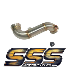 KTM890 2024-2025 HUSQVARNA NORDEN 901 2024-2026 DECAT HEADER PIPE o2 sensor Version.
