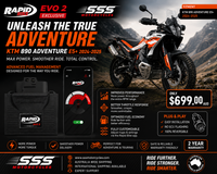 KTM890 ADVENTURE R Rapid Bike EVO 2 Exclusive