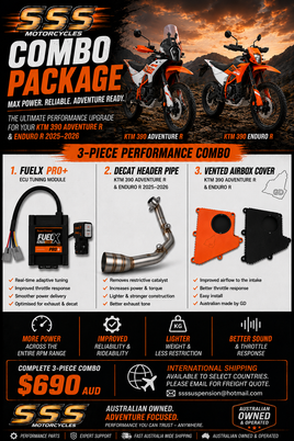 KTM390 ADVENTURE R ENDURO R 2025-2026 SSS PERFORMANCE UPGRADE COMBO