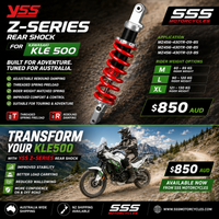 KLE500 YSS MZ456 SHOCK