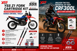 CRF300 YSS Z1 FORK CARTRIDGE KIT